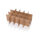 Gläsereinsatz, 40 Fächer für Umzugskarton Spedition, 65 Liter