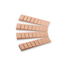 Möbelkeile, Holz, 4 Stück