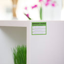 Umzugsetiketten, 50 Stück (Block), verschiedene Farben